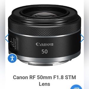 Canon RF 50mm F1.8 STM Lens